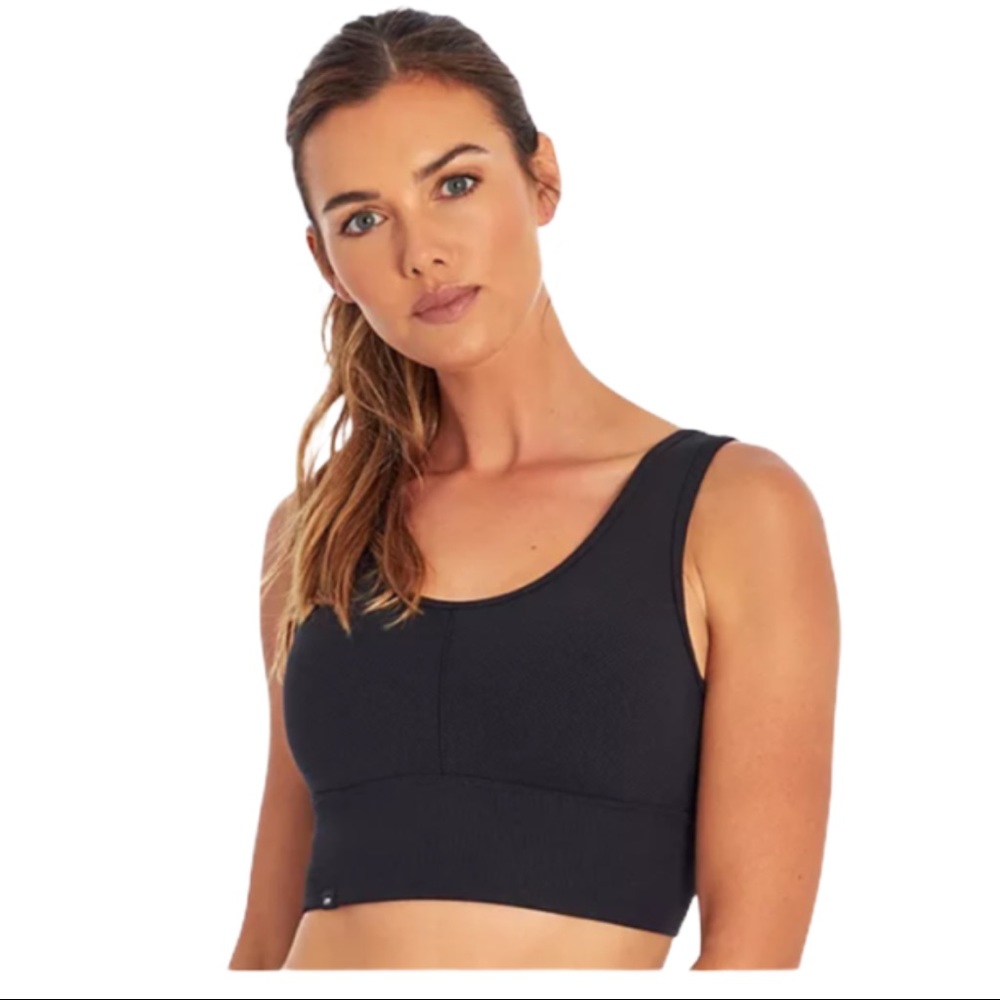 MARIKA Black Logan Low-Impact Sports Bra L NWT